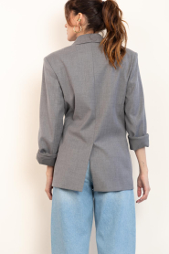 Dante6 |  Wrap blazer Bolton | grey | Picture 9