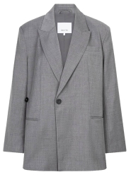 Dante6 |  Wrap blazer Bolton | grey | Picture 1