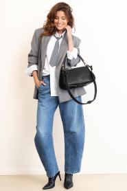 Dante6 |  Wrap blazer Bolton | grey | Picture 10