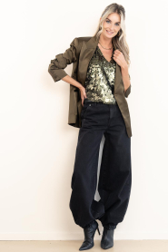 Dante6 |  Sequin top Lavelle | green | Picture 3