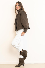 Dante6 :  Suède boot short Estime | moss green - img4