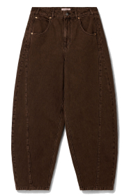 Aaiko |  Barrel jeans Daley | brown