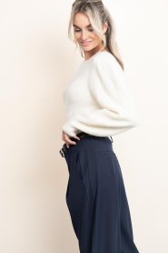 Aaiko |  Soft knitted sweater Denize | cream | Picture 6