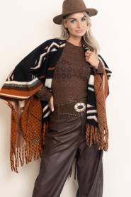 Aaiko |  Lace longsleeve Mason | brown | Picture 4