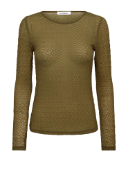 Co'Couture |  Mesh top Svala | green | Picture 1