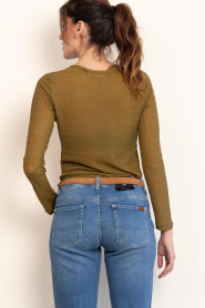 Co'Couture |  Mesh top Svala | green | Picture 9