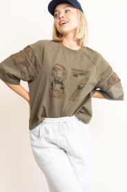 Co'Couture :  Mesh top Ely | green - img5