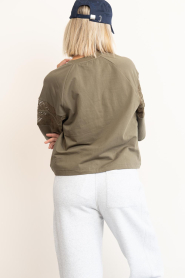 Co'Couture :  Mesh top Ely | green - img8