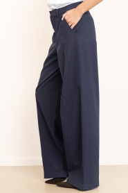 Co'Couture :  Barrel trousers Demi | blue - img5