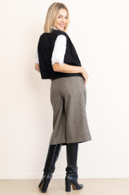 Co'Couture |  Checked Bermuda Veya | brown  | Picture 7