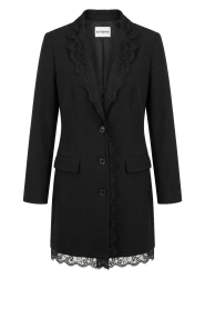 Est'Seven |  Blazer/dress with lace Joey | black | Picture 1