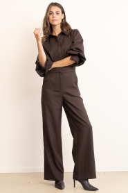 Est'Seven |  Viscose jumpsuit Imenny | brown | Picture 6