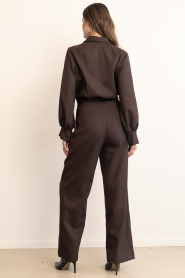 Est'Seven |  Viscose jumpsuit Imenny | brown | Picture 8
