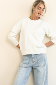 Est'Seven |  Soft cotton sweater Jayden | natural | Picture 2