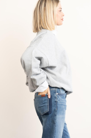 Est'Seven |  Sweater with pleats Monchou | grey | Picture 8