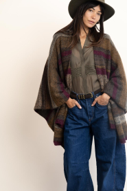 Est'Seven :  Small suede belt Athina | brown - img2