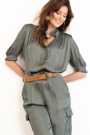 Est'Seven |  Suede belt Suze | camel | Picture 2