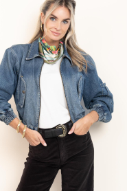 Est'Seven |  Leather belt Suze | black | Picture 2