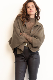 Club L'avenir |  Poncho Sady | brown | Picture 4