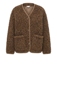Club L'avenir |  Wool mix jacket Una | brown | Picture 1