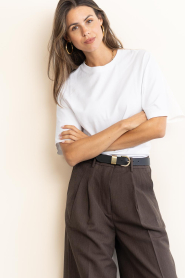 Club L'avenir |  Super soft T-shirt Alva | white | Picture 2