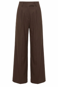 Club L'avenir |  Loose fitted trousers Amari | brown | Picture 1