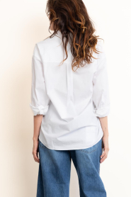Herskind |  Cotton blouse Lorenzo | white | Picture 10