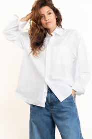Herskind |  Cotton blouse Lorenzo | white | Picture 5
