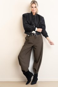 Herskind |  Barrel trousers Dante | khaki | Picture 2