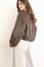 Herskind |  Brushed wool bomber Jimi | brown | Picture 7