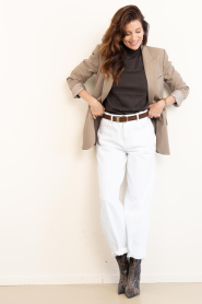 Co'Couture |  Soft turtleneck Cory | brown | Picture 3