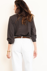 Co'Couture |  Soft turtleneck Cory | brown | Picture 8