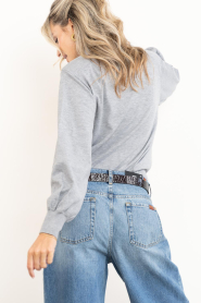 Co'Couture :  Soft turtleneck Cory | grey - img7