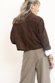 STUDIO AR |  Vintage suède jacket Elaine | brown | Picture 9