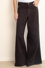 Lois Jeans :  Wide leg jeans Marlene L32 | brown - img4