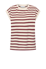 by-bar |  Cotton top with stripes Tobi | natural | Picture 1