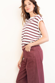 by-bar |  Cotton top with stripes Tobi | natural | Picture 6