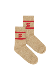 by-bar |  Socks with logo Glitter | gold | Picture 1