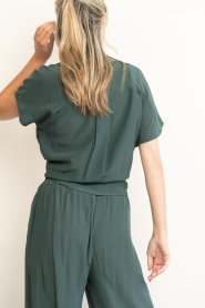 by-bar |  Viscose blouse Barley | green | Picture 8
