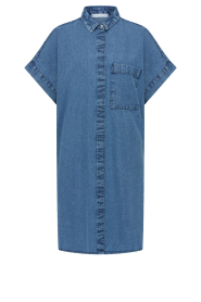 by-bar |  Denim midi-dress Hella | blue | Picture 1