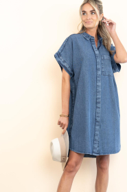 by-bar |  Denim midi-dress Hella | blue | Picture 2