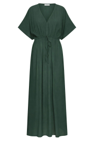 by-bar |  Viscose maxi dress Long | green