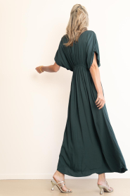 by-bar |  Viscose maxi dress Long | green | Picture 6