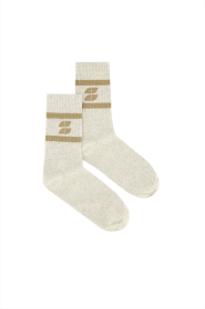 by-bar |  Socks with logo Sparkle | gold | Picture 1