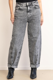by-bar :  Barrel jeans Begum | grey - img6