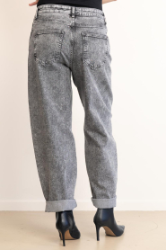 by-bar :  Barrel jeans Begum | grey - img7