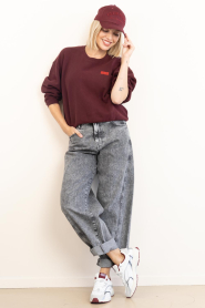by-bar :  Barrel jeans Begum | grey - img4
