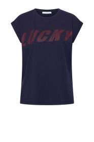 by-bar |  Cotton shirt with logo | blue | Picture 1