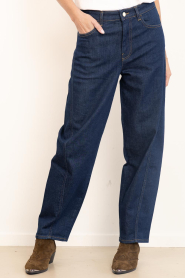 by-bar :  Barrel jeans Begum | dark blue - img5