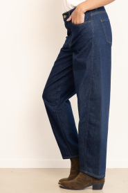 by-bar :  Barrel jeans Begum | dark blue - img6